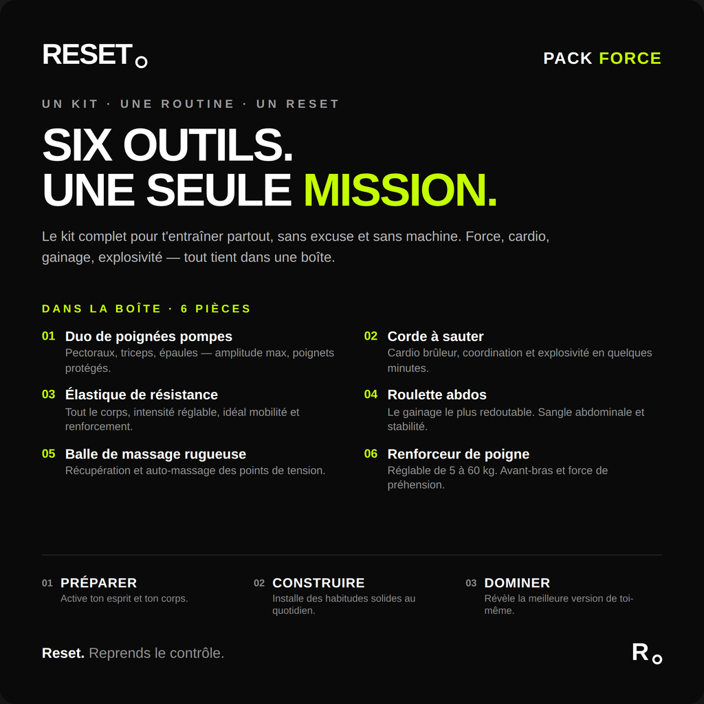 PACK FORCE (CHALLENGE 30 JOURS)