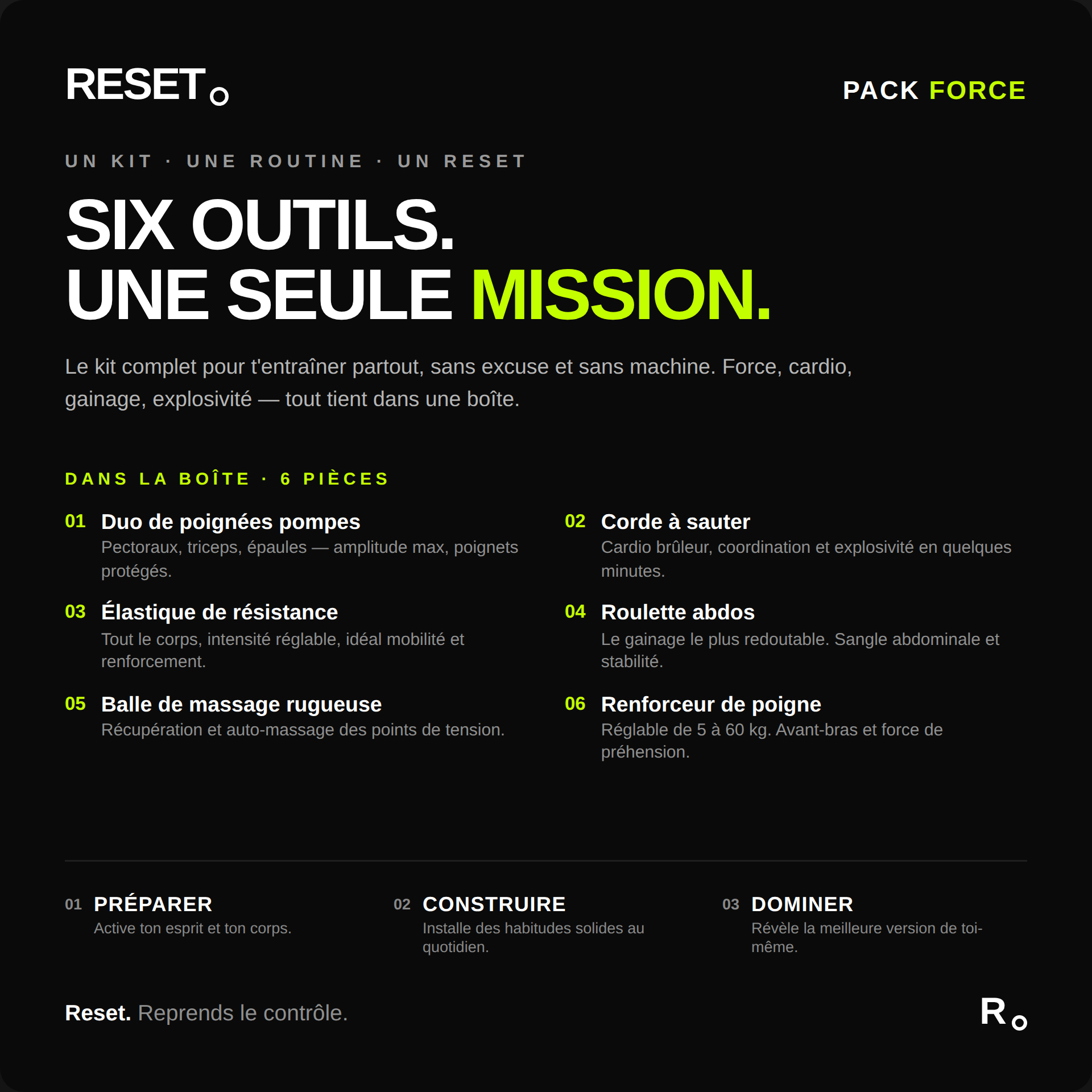 PACK FORCE (CHALLENGE 30 JOURS)