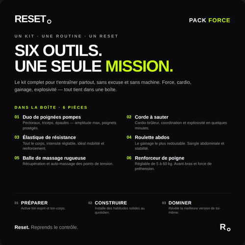 PACK FORCE (CHALLENGE 30 JOURS)